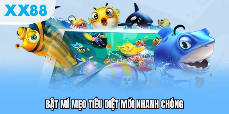 Bật mí mẹo tiêu diệt mồi nhanh chóng
