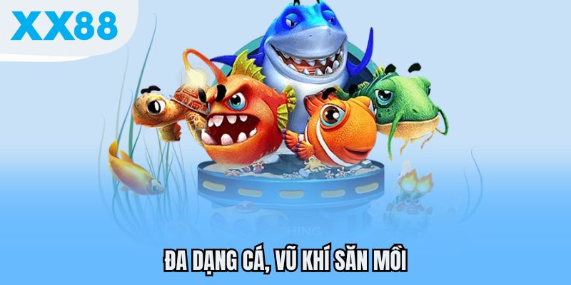 Đa dạng cá, vũ khí săn mồi