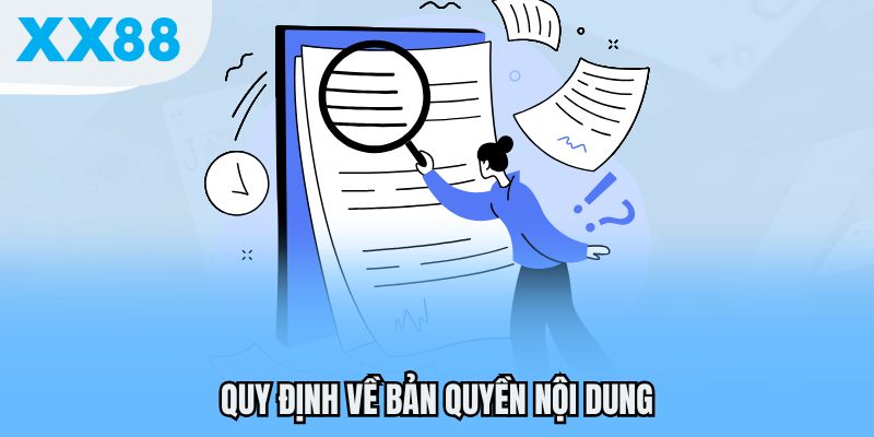 Quy định về bản quyền nội dung